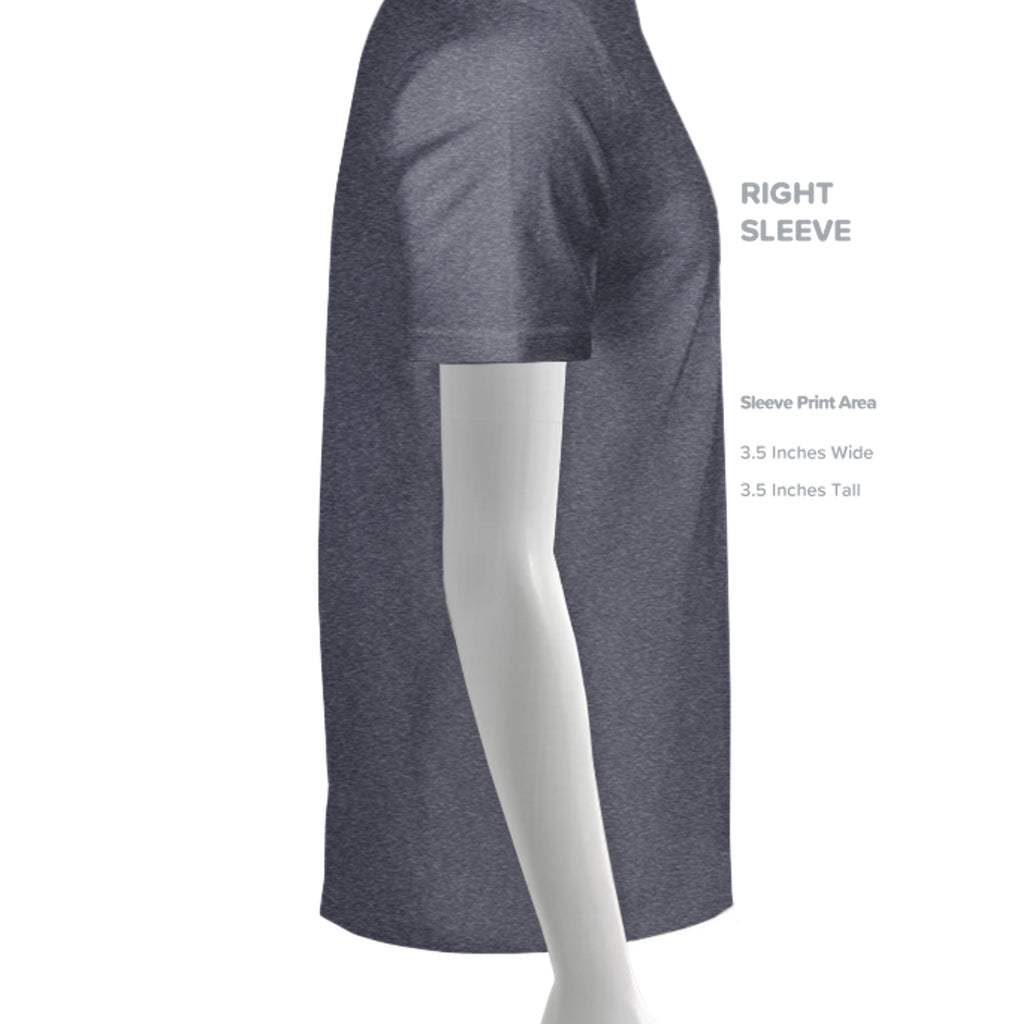 HEATHER NAVY - G200 - SLEEVE_RIGHT