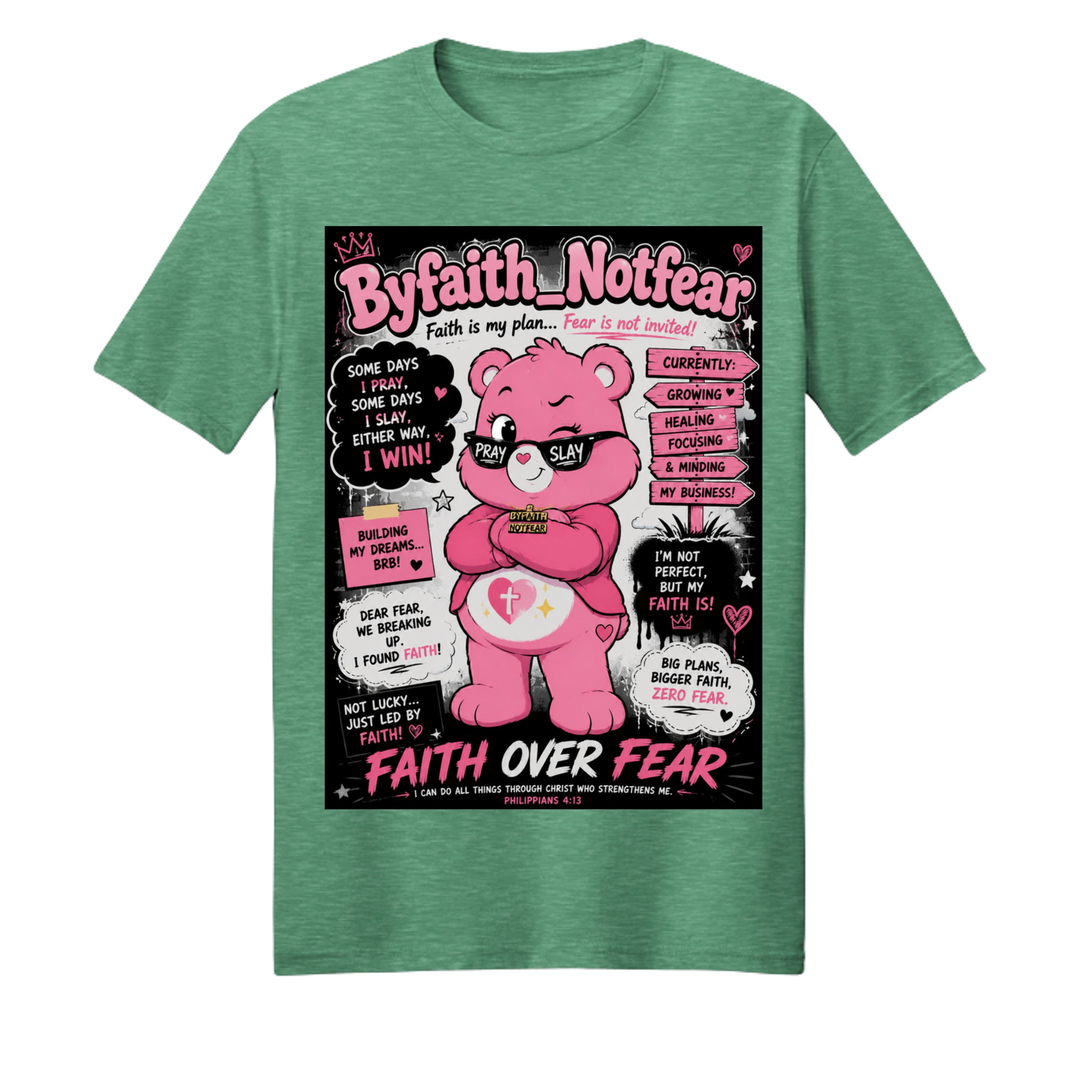 Heather Irish Green - 3000 - FRONT