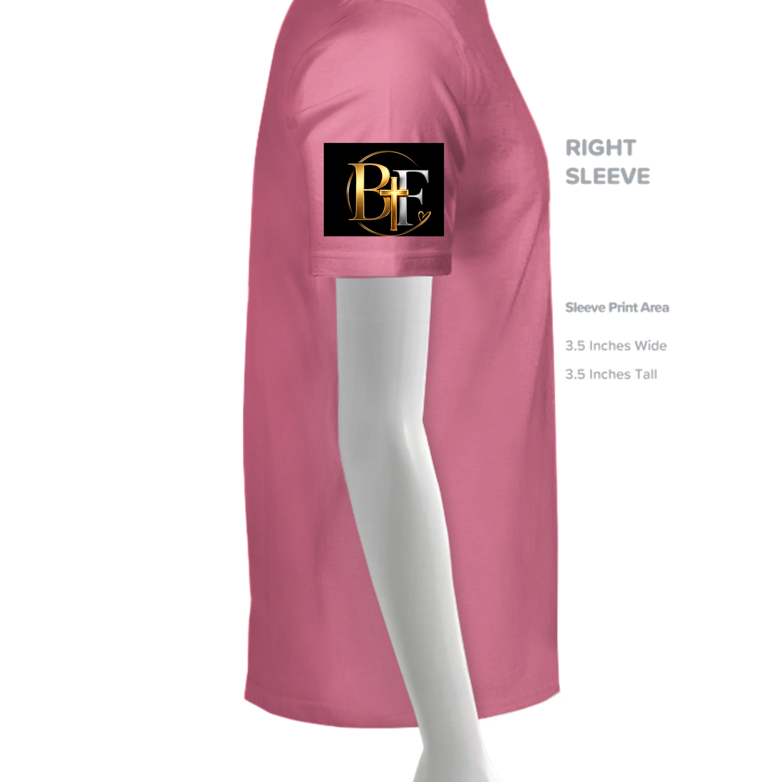 Safety Pink - 3000 - SLEEVE_RIGHT